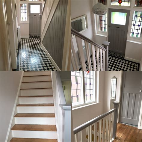 1930s tiled hallway designs.